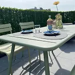 公寓 Penthouse Voor 2 Met 2 Ruime Terrassen Op 6 Min Wandelen Het