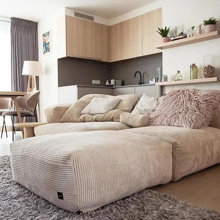 Lägenhet Penthouse Voor 2 Met 2 Ruime Terrassen Op 6 Min Wandelen Het Oostende